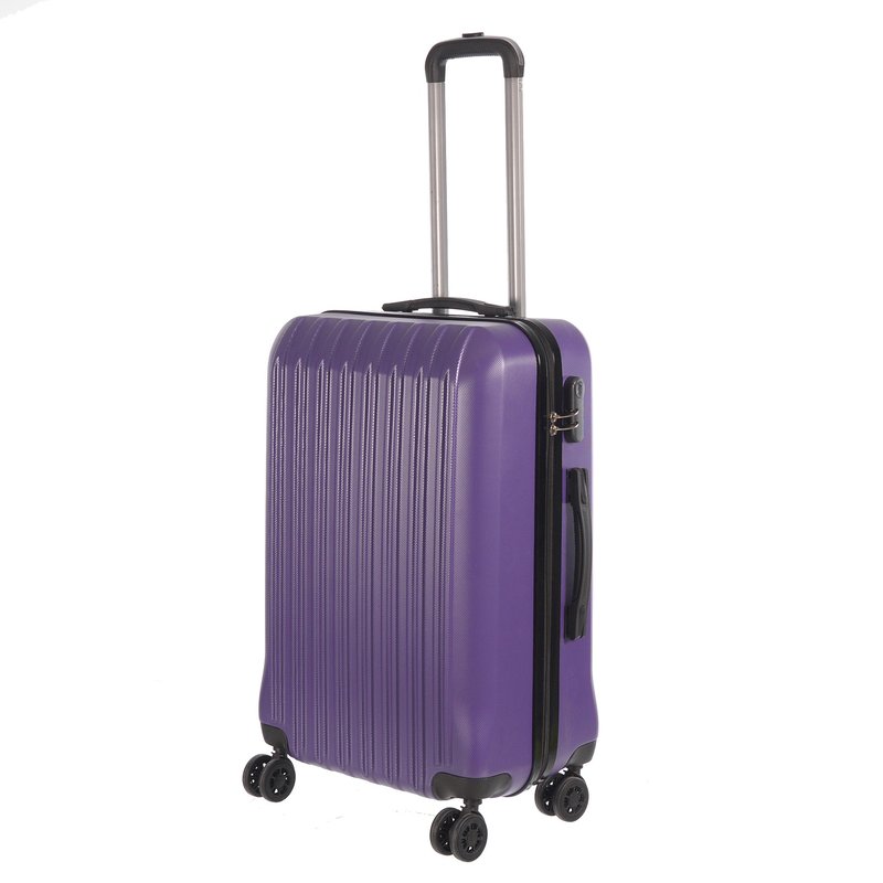 Club Rochelier Nicci 24" Medium Size Luggage Grove Collection In Purple