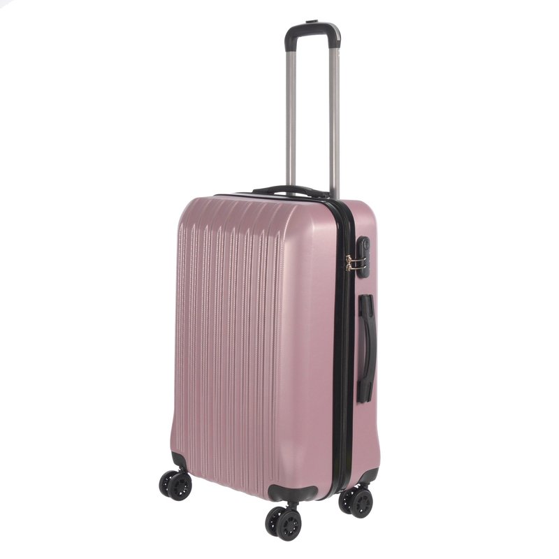 Club Rochelier Nicci 24" Medium Size Luggage Grove Collection In Pink