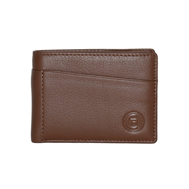 Club Rochelier Slimfold Wallet With Removable Id In Brown