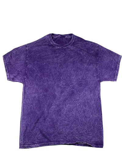 Colortone Colortone Mens Mineral Wash Short Sleeve Heavyweight T-Shirt (Purple) product