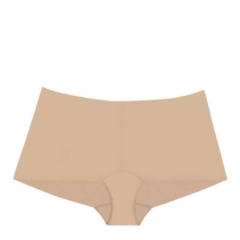 Shop Commando Classic Boy Short Panty In True Nude In Brown