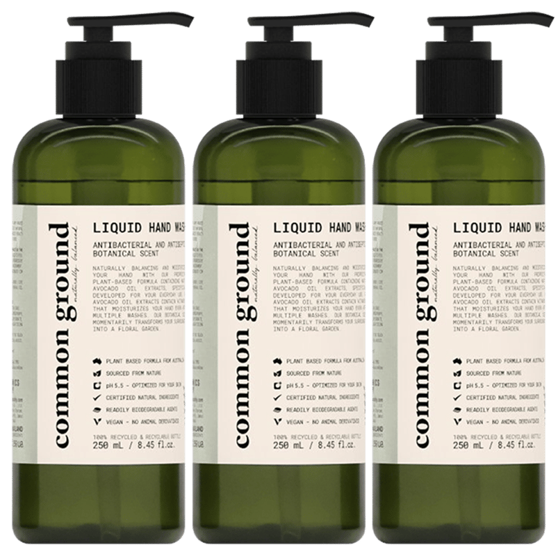 Common Ground Natural Liquid Hand Wash With Avocado Oil Extracts
