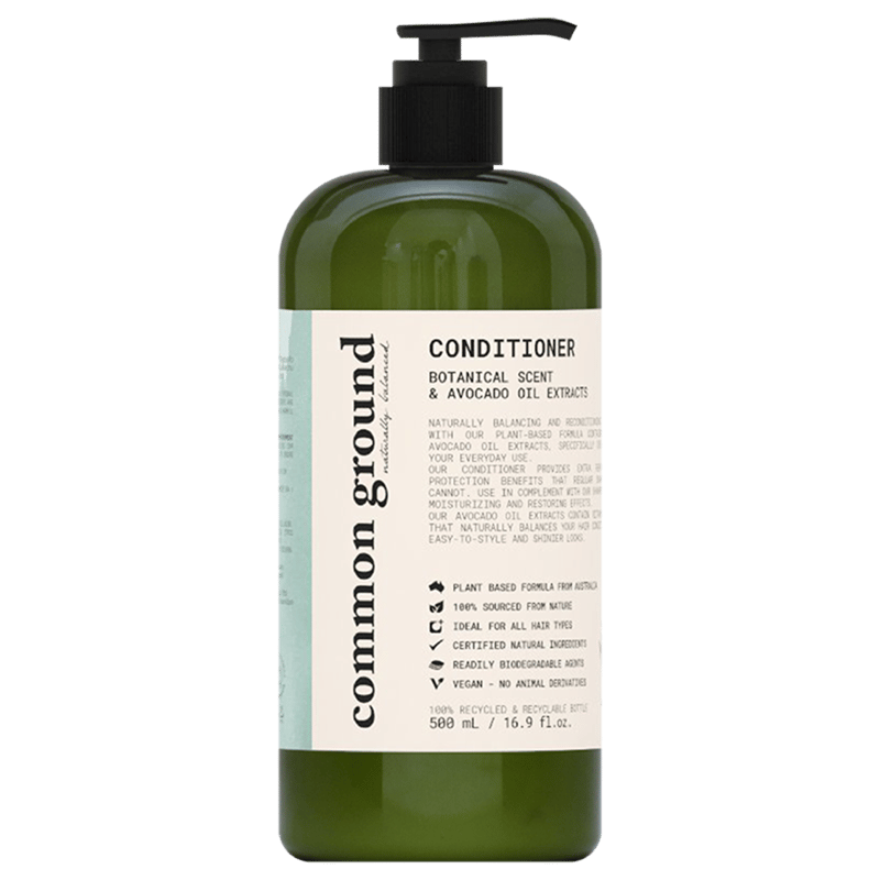 Common Ground Natural Volumizing Conditioner With Avocado Oil Extracts
