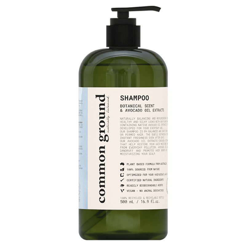 Common Ground Natural Volumizing Shampoo With Avocado Oil Extracts