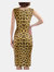Leopard print pattern Bodycon Dress