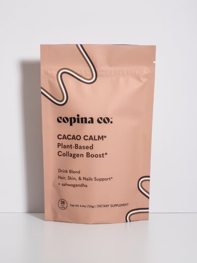 Copina Co Cacao Calm Plant-Based Collagen Boost Drink Blend + ashwagandha product