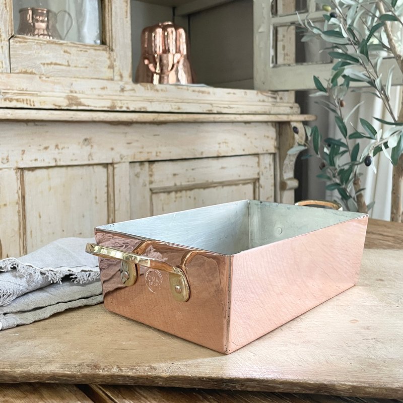 Coppermill Kitchen Vintage Inspired Copper Bread Pan In Pink