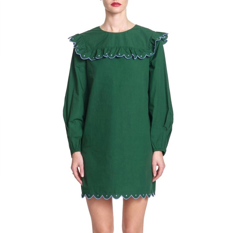 Shop Corey Lynn Calter Julia Tunic Dress In Green