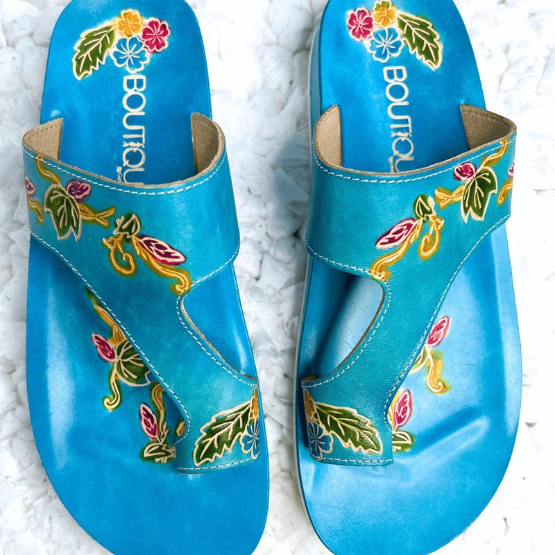 Shop Corkys Eden Sandals In Turquoise In Blue