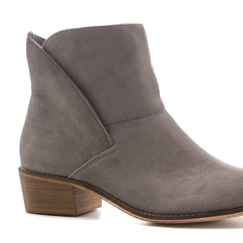 Corkys Spill The Tea Bootie In Gray