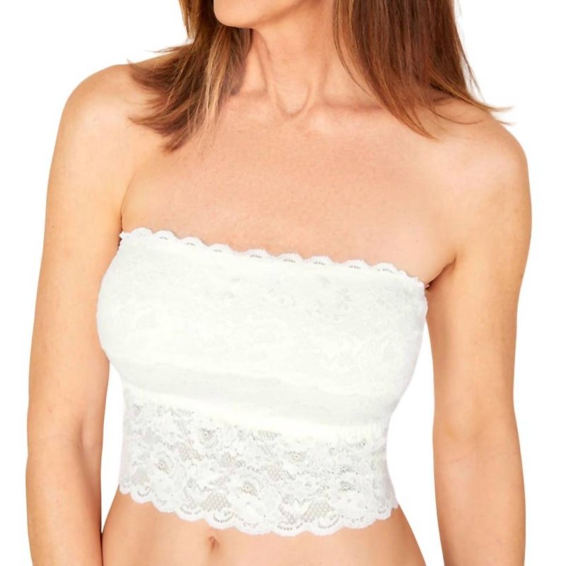 Shop Cosabella Never Say Never Starie Tube Top In White