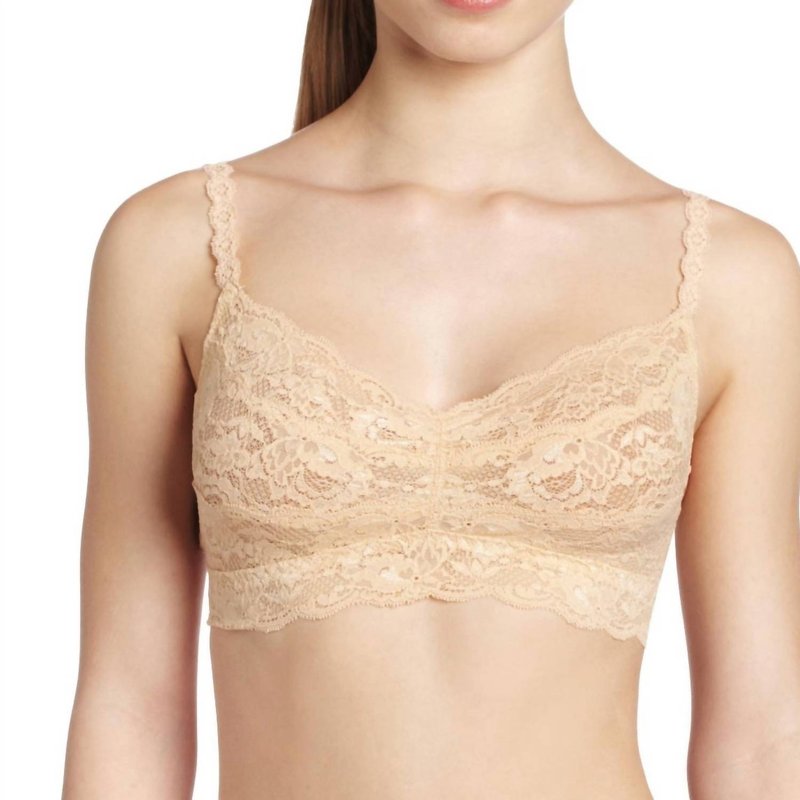 Shop Cosabella Never Say Never Sweetie Soft Bra In Brown