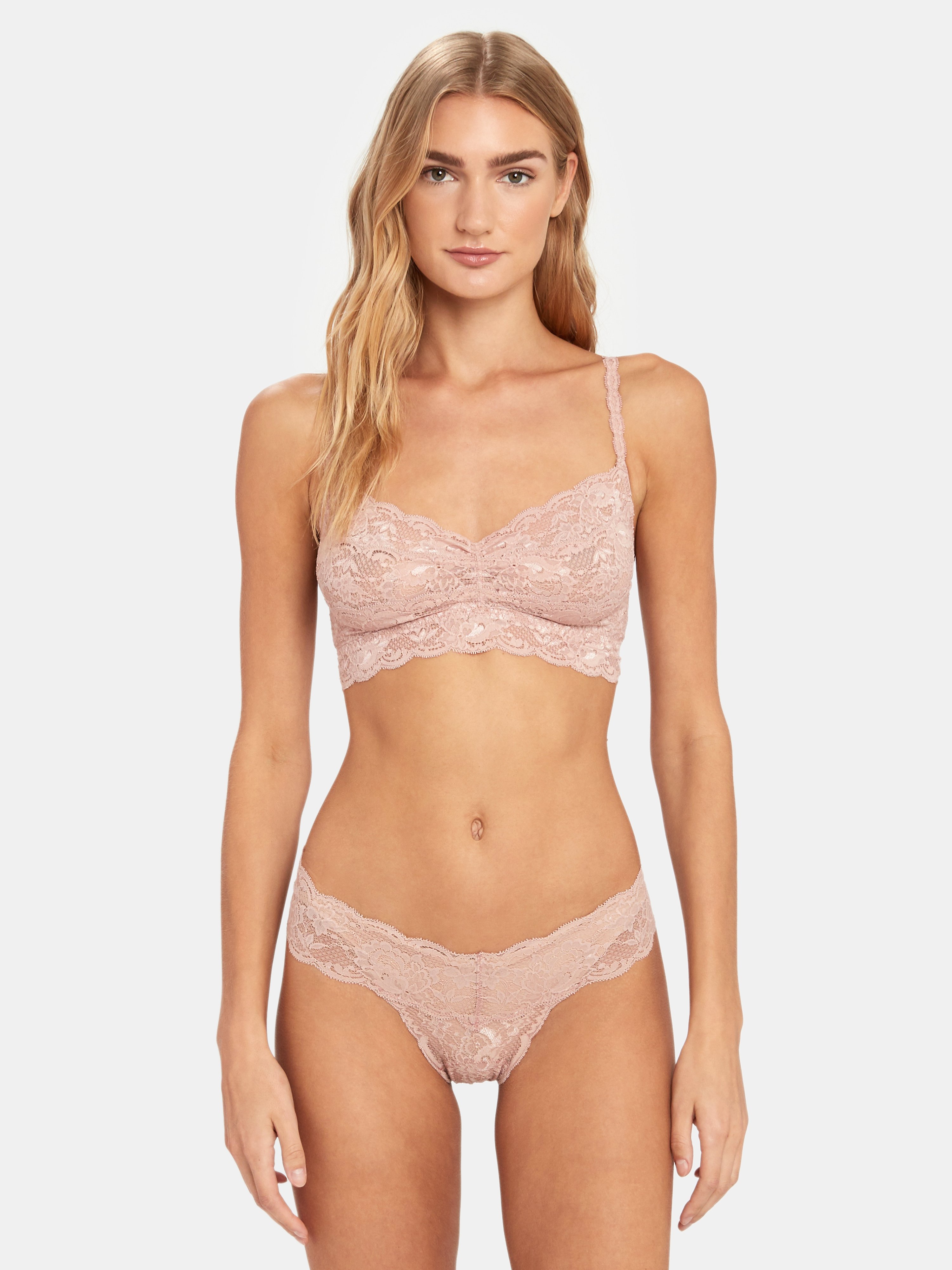 Cosabella Never Say Never Sweetie Soft Lace Bralette In Mondorla
