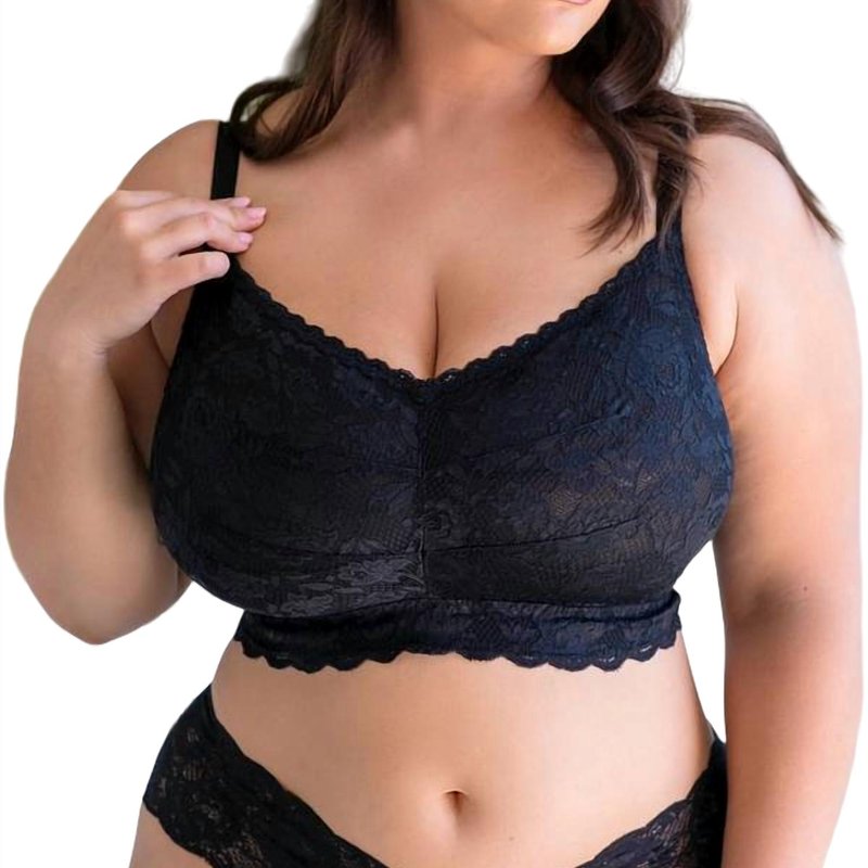 Shop Cosabella Never Say Never Ultra Curvy Sweetie Bralette In Black