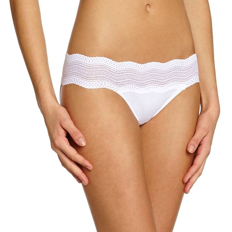 Shop Cosabella Women's Dolce Low Rise Bikini Panty In White