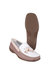 Biddlestone Ladies Moccasin / Womens Shoes - White/Beige/Tan