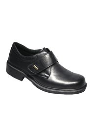 Cleeve Mens Leather Shoe / Mens Shoes - Black - Black