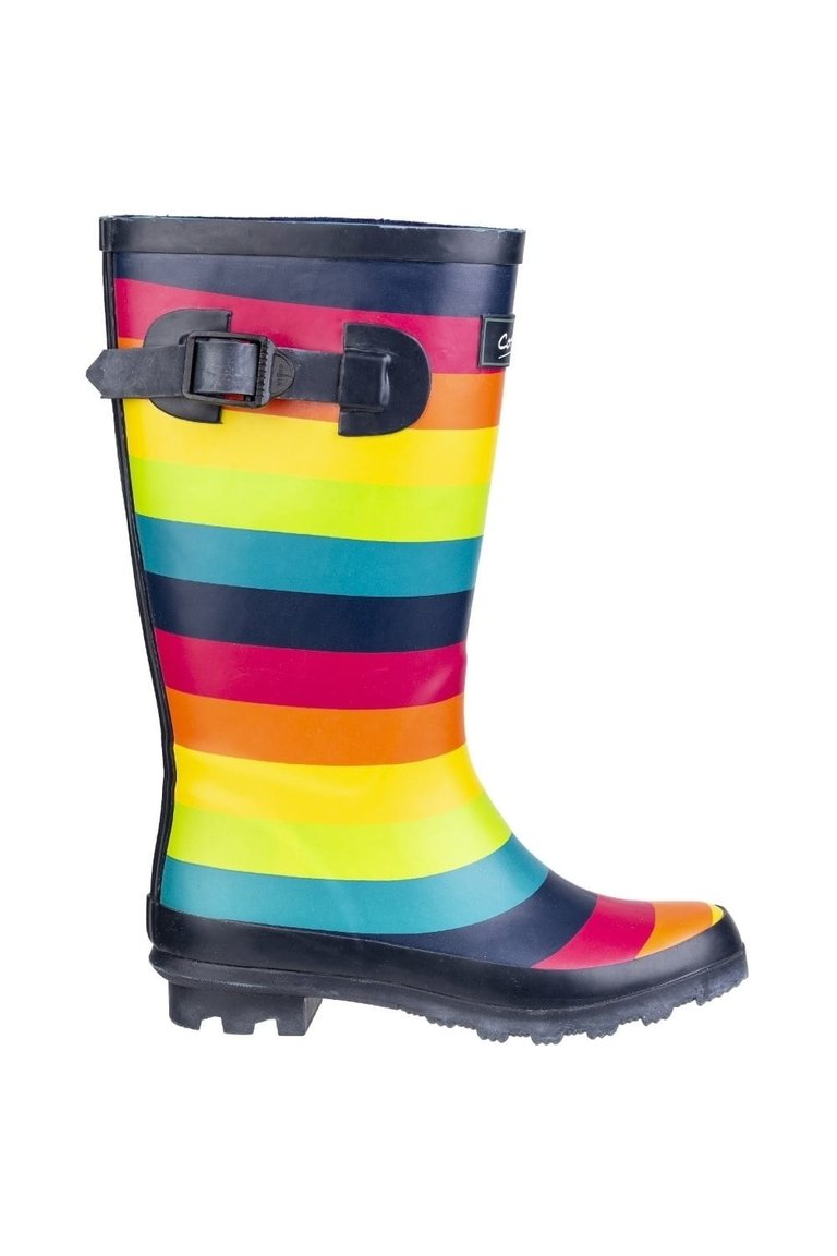 Cotswold Children/Kids Rainbow Wellington Boots (Multicolored) - Multicolored
