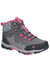 Cotswold Childrens/Kids Ducklington Lace Up Hiking Boots (Gray/Pink) - Gray/Pink