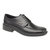 Stonehouse Mens Waterproof Leather Shoe / Mens Shoes - Black - Black
