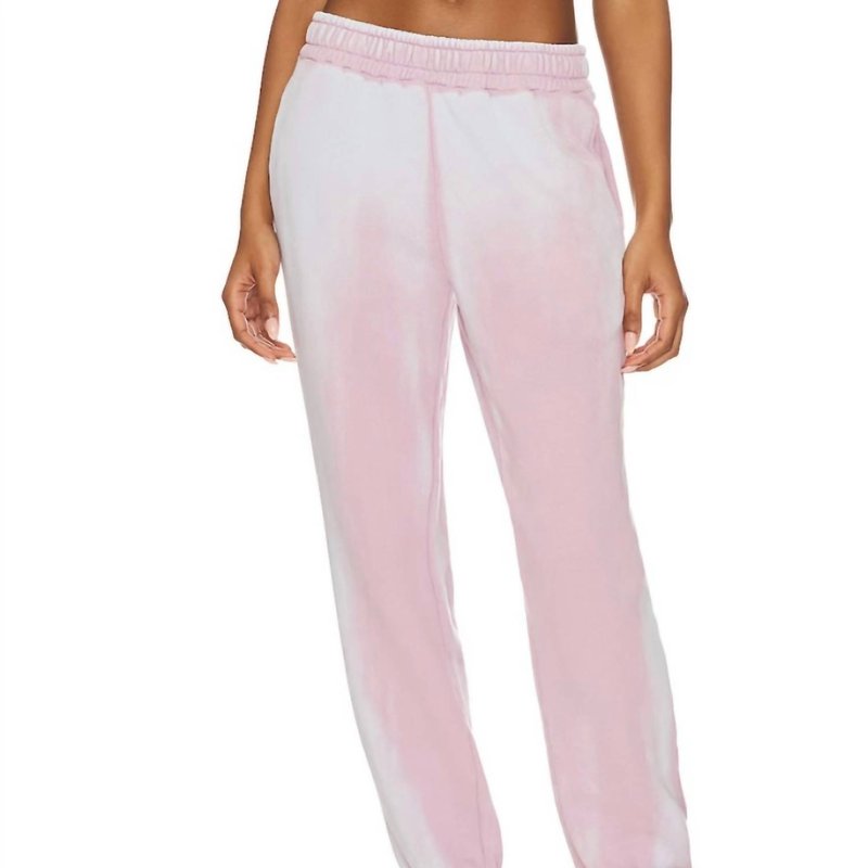 Shop Cotton Citizen Brooklyn Sweatpants In Mauve Sky In Pink