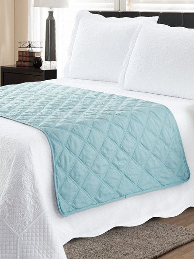 Couch Guard Bed Runner Protector Jade Teal - Full/Queen product