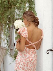 Rhodes Dress - Rose Bloom