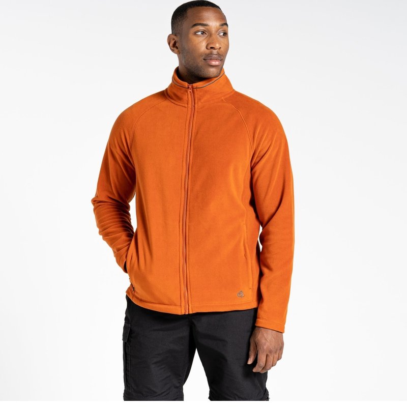 Craghoppers Mens Expert Corey 200 Fleece Jacket (potters Clay) In Orange