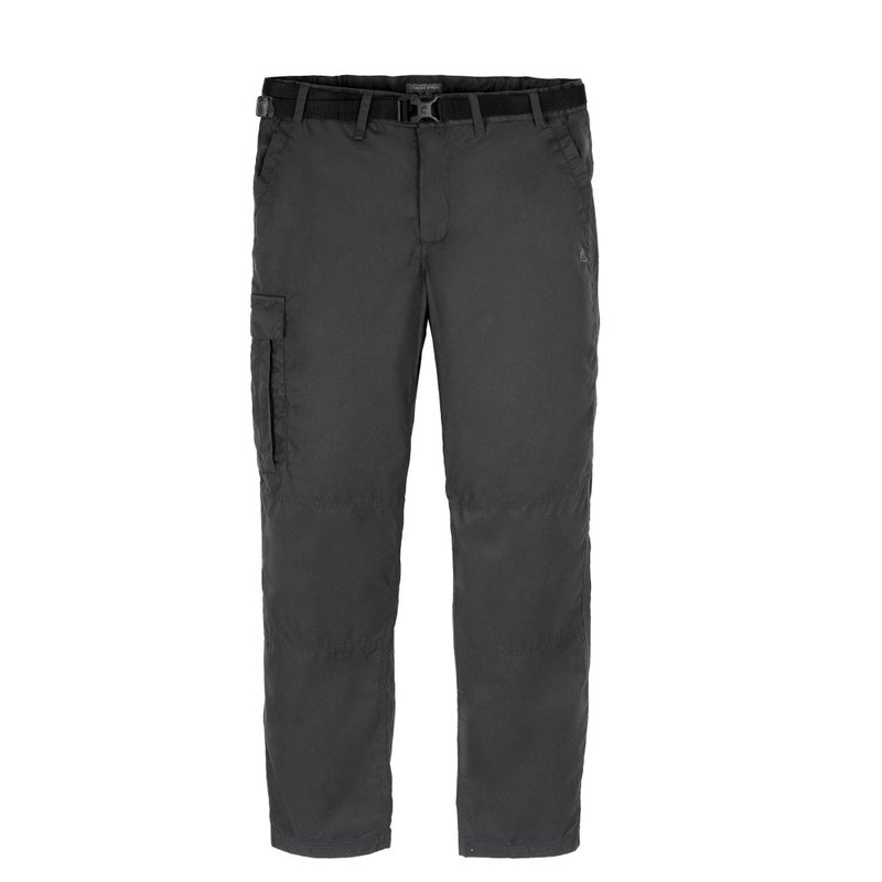Shop Craghoppers Mens Expert Kiwi Tailored Cargo Pants (carbon Gray) In Grey