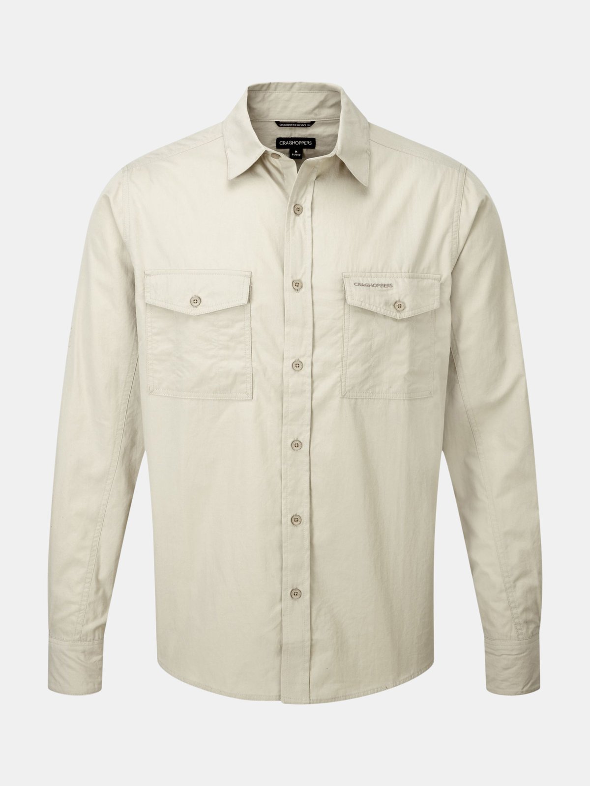 mens oatmeal long sleeve shirt