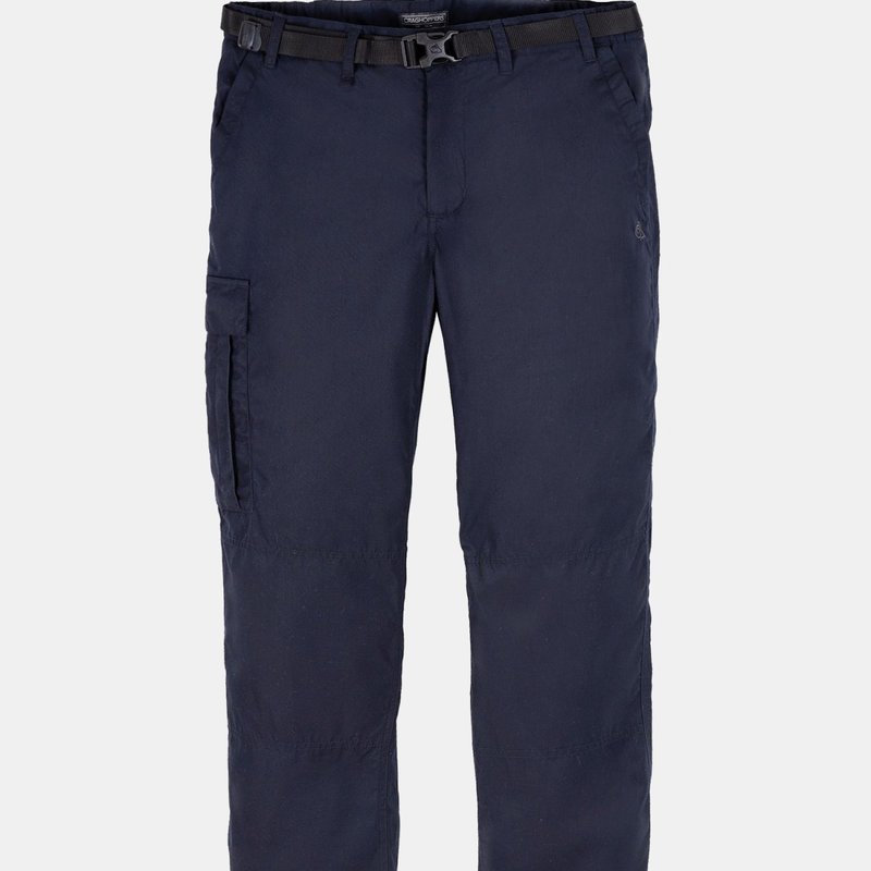Craghoppers Mens Expert Kiwi Tailored Cargo Pants In Blue