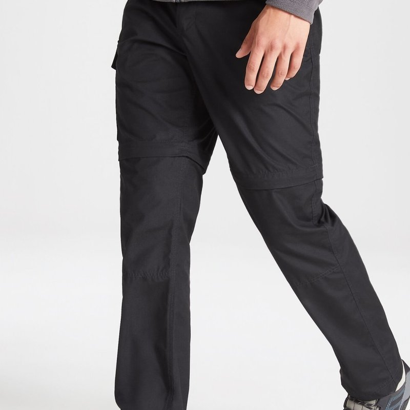 Craghoppers Mens Expert Kiwi Tailored Pants In Black