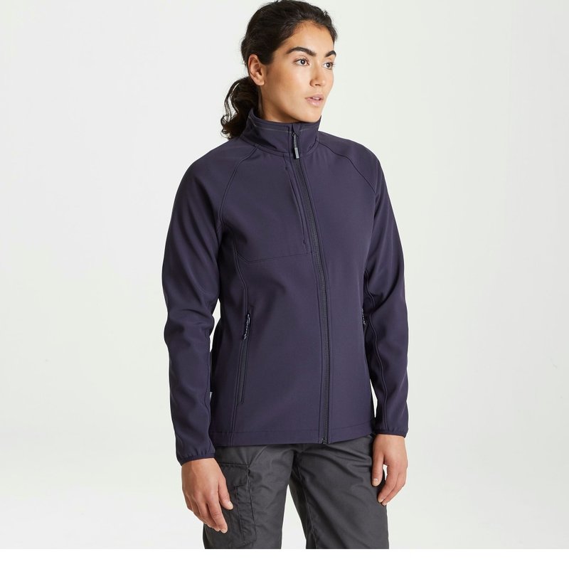 Craghoppers Womens/ladies Expert Basecamp Soft Shell Jacket In Blue