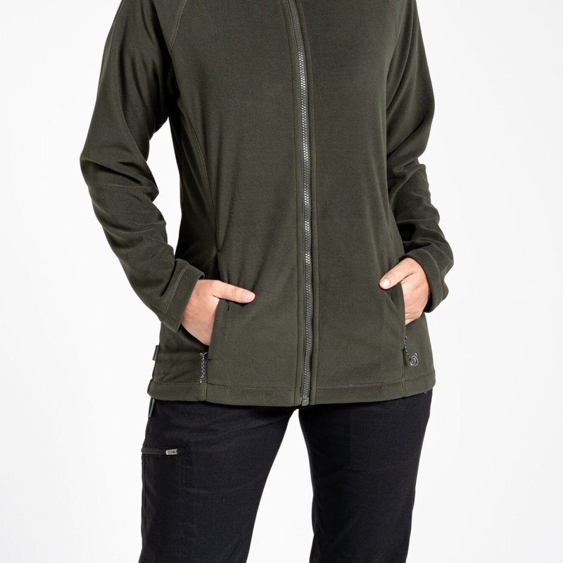 Craghoppers Womens/ladies Expert Miska 200 Fleece Jacket In Green