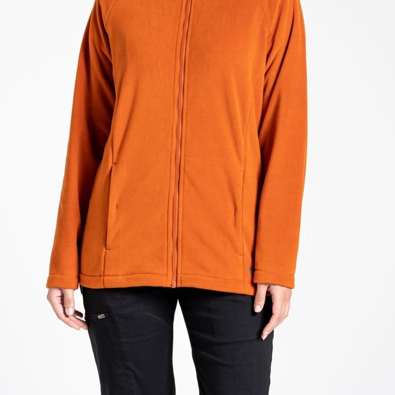 Craghoppers Womens/ladies Expert Miska 200 Fleece Jacket In Orange