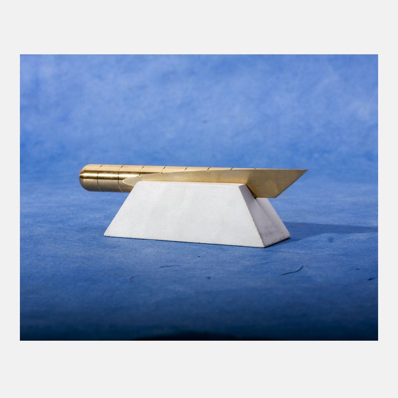 Shop Craighill Desk Knife In Gold