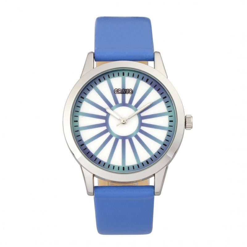 Crayo Electric Unisex Watch In Blue