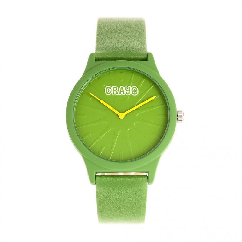 Crayo Splat Unisex Watch In Green