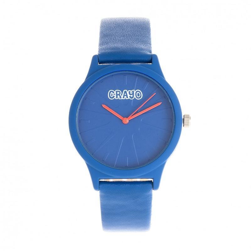 Shop Crayo Splat Unisex Watch In Blue