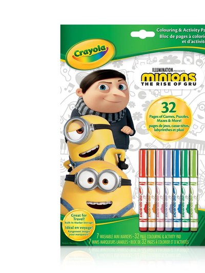 Crayola  Coloring & Activity Book - Minions: The Rise Of Gru product