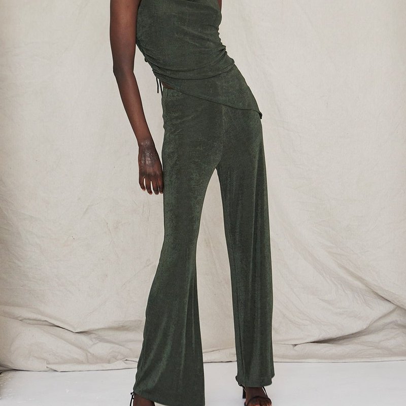 Crescent Charlotte Easy Pants In Green