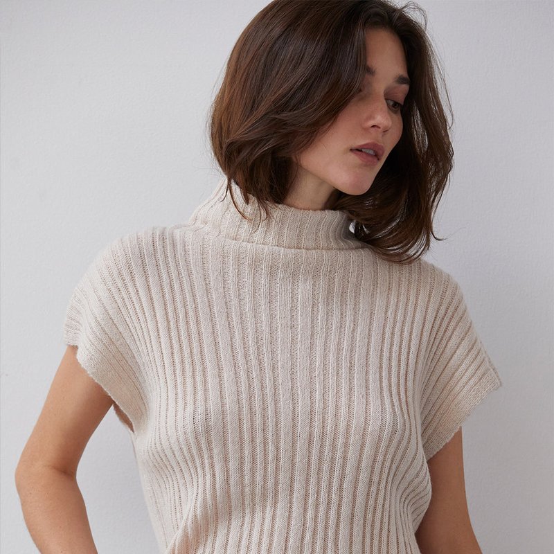 Shop Crescent Jay Sweater Top In Brown