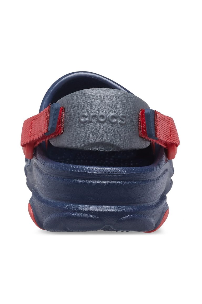 Crocs Childrens/Kids Classic All-Terrain Clogs (Navy)