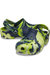 Crocs Childrens/Kids Classic Marble Clogs (Navy/Lime Green)