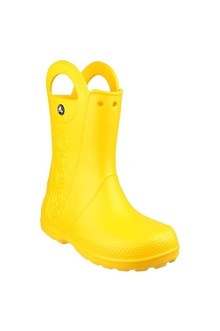 Crocs Childrens/Kids Handle It Rain Boots (Yellow) - Yellow