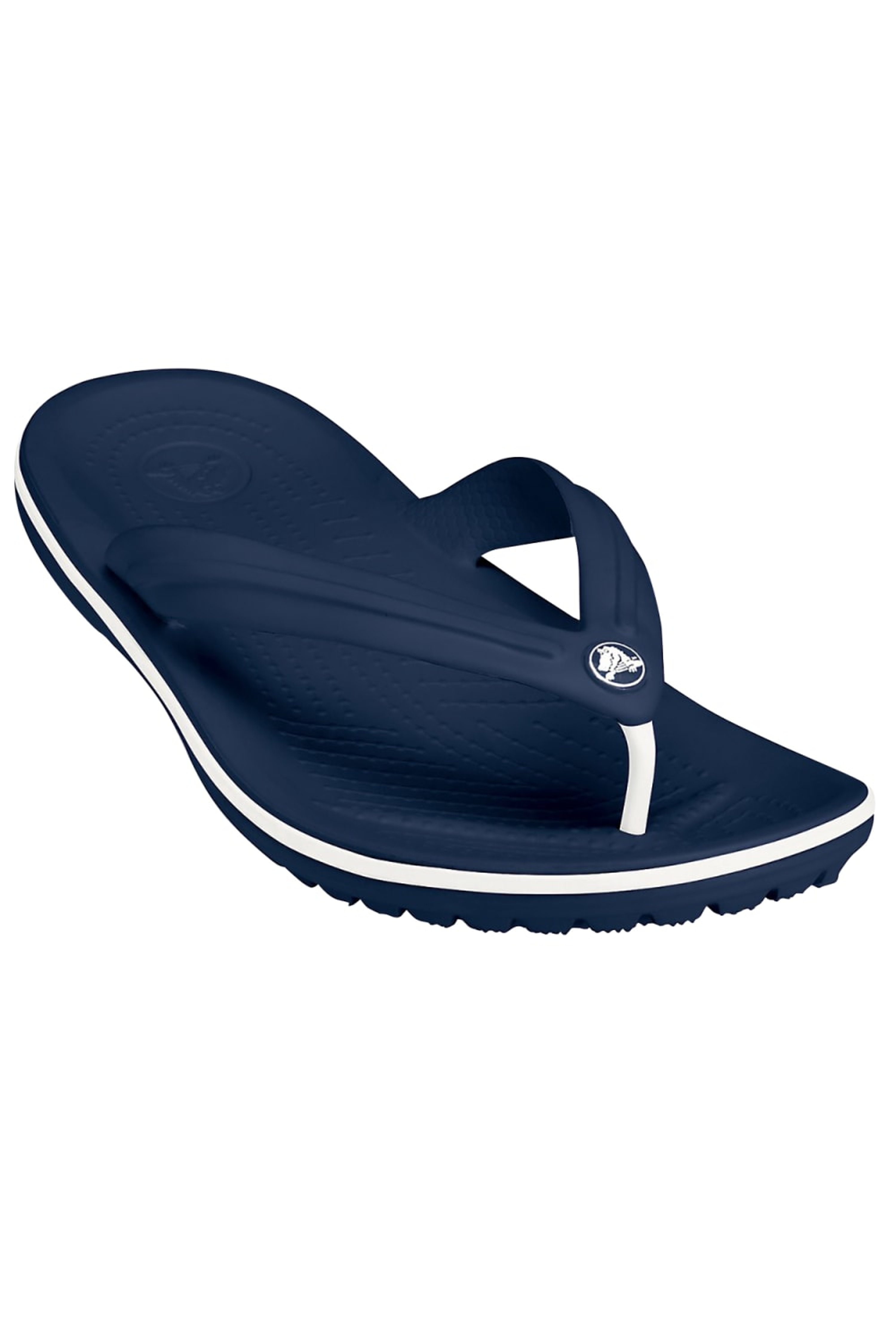 Crocs Crocband Mens Flip Flops In Blue | ModeSens
