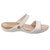 Womens Cleo V Sandals - Oyster/Gold