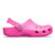 Womens/Ladies Classic Clog - Electric Pink - Electric Pink