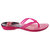 Womens/Ladies Isabella Graphic Flip Flops (Candy Pink/Tropical) - Candy Pink/Tropical
