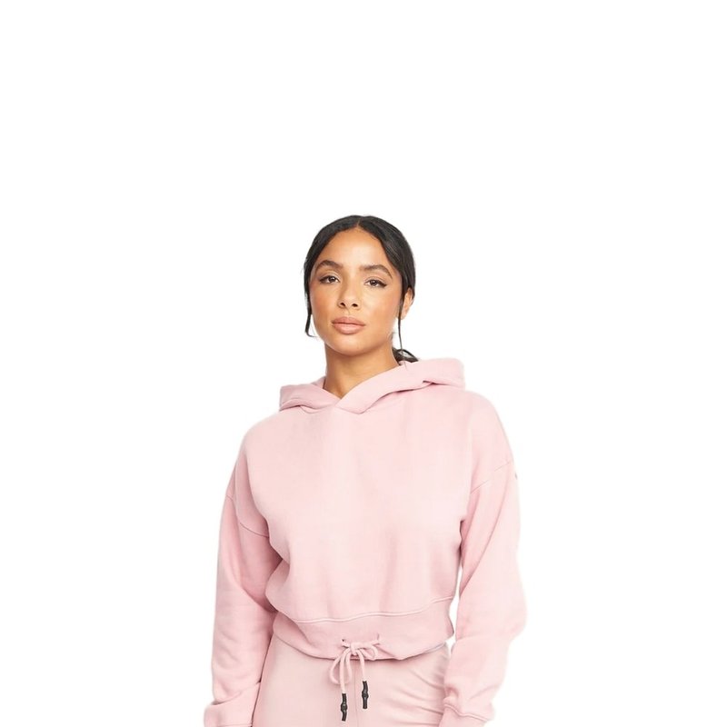 Shop Crosshatch Womens/ladies Jacklight Hoodie In Pink